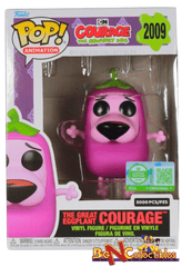 Funko Pop! Courage the Cowardly Dog - The Great Eggplant Courage #2009 LE 5000pcs Ultra Exclusive